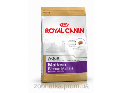 Royal Canin (Роял канин) Maltese Adult (0,5 кг) корм для собак породы Мальтийская болонка старше 10 месяцев