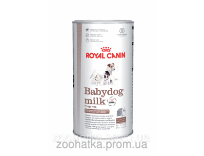 Royal Canin Babydog milk заменитель молока для щенков, 400 г