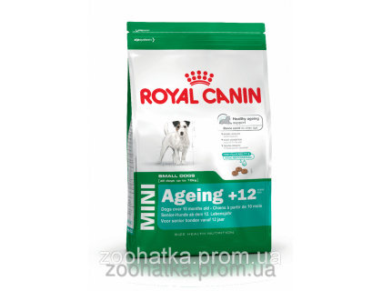 Royal Canin (Роял канин) Mini Ageing 12+ (1,5 кг) для собак маленьких пород старше 12 лет