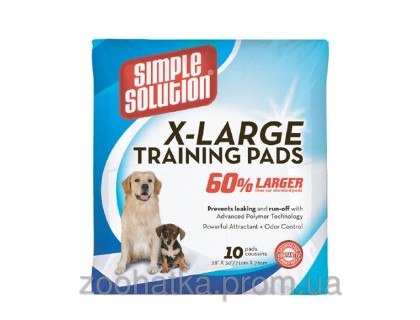 Simple Solution (Симпл Солюшен) X-Large Training Pads Гигиенические пеленки для собак 71 х 76,2 см