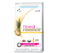 Trainer Fitness3 (Трейнер Фитнес) Puppy & Junior Mini полноценное питание для щенков мелких пород 7,5 кг