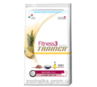 Trainer Fitness3 (Трейнер Фитнес) Adult Mini With Lamb Rice Oil корм для взрослых собак мелких пород 7,5 кг