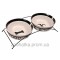 Trixie (Трикси) Eat on Feet Ceramic Bowl Set Набор мисок для собак на подставке 2 х 2600 мл