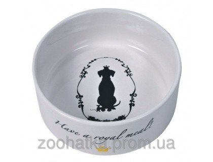 Trixie (Трикси) King of Dogs Ceramic Bowl Миска для собак керамика 1200 мл