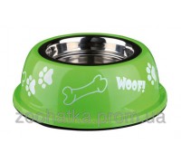 Trixie (Трикси) Stainless Steel Bowl with Plastic Holder Миска из нержавеющей стали для собак 250 мл