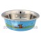 Trixie (Трикси) Stainless Steel Bowl with Plastic Coating Миска из нержавеющей стали для собак 400 мл