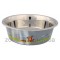 Trixie (Трикси) Stainless Steel Bowl with Plastic Coating Миска из нержавеющей стали для собак 875 мл