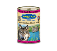 Winner Plus (Виннер Плюс) консервы для собак с тушеной бараниной говядиной и индейкой 400 г
