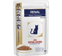 Royal Canin (Роял Канин) Renal Feline Chicken Pouches (85 г) Ренал диета для кошек с почечной недостаточностью