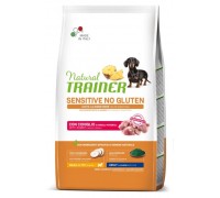 Trainer natural Sensitive Adult Rabbit сухой корм для собак мелких пород с чувствительным пищеварением, с кроликом, 2 кг
