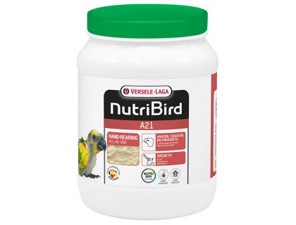 Versele-Laga NutriBird A21 – повноцінний корм для ручного вигодовування пташенят усіх зерноїдних птахів з першого дня їх життя